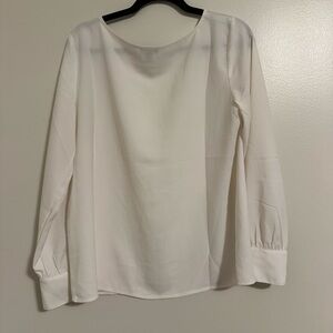 Ann Taylor Classic Cream Blouse